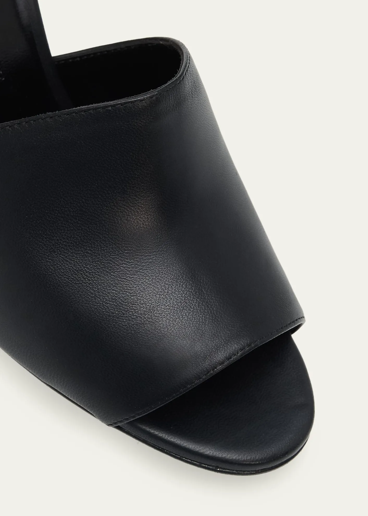 Manolo Blahnik70mm Rapallabar Leather Mules