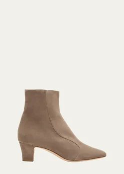 Manolo BlahnikMyconia Suede Ankle Booties