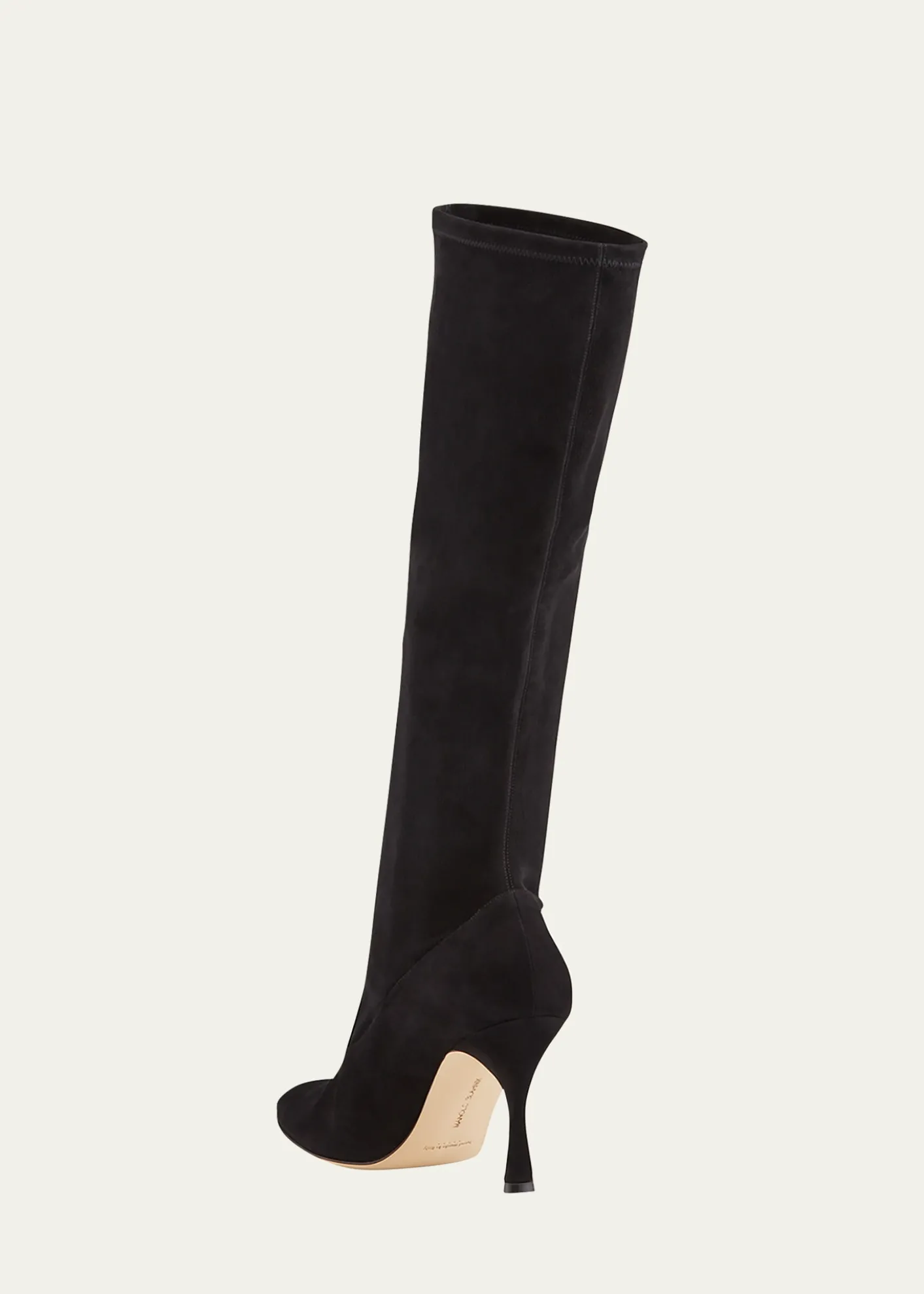 Manolo BlahnikPamfilo 90mm Suede Knee Boots