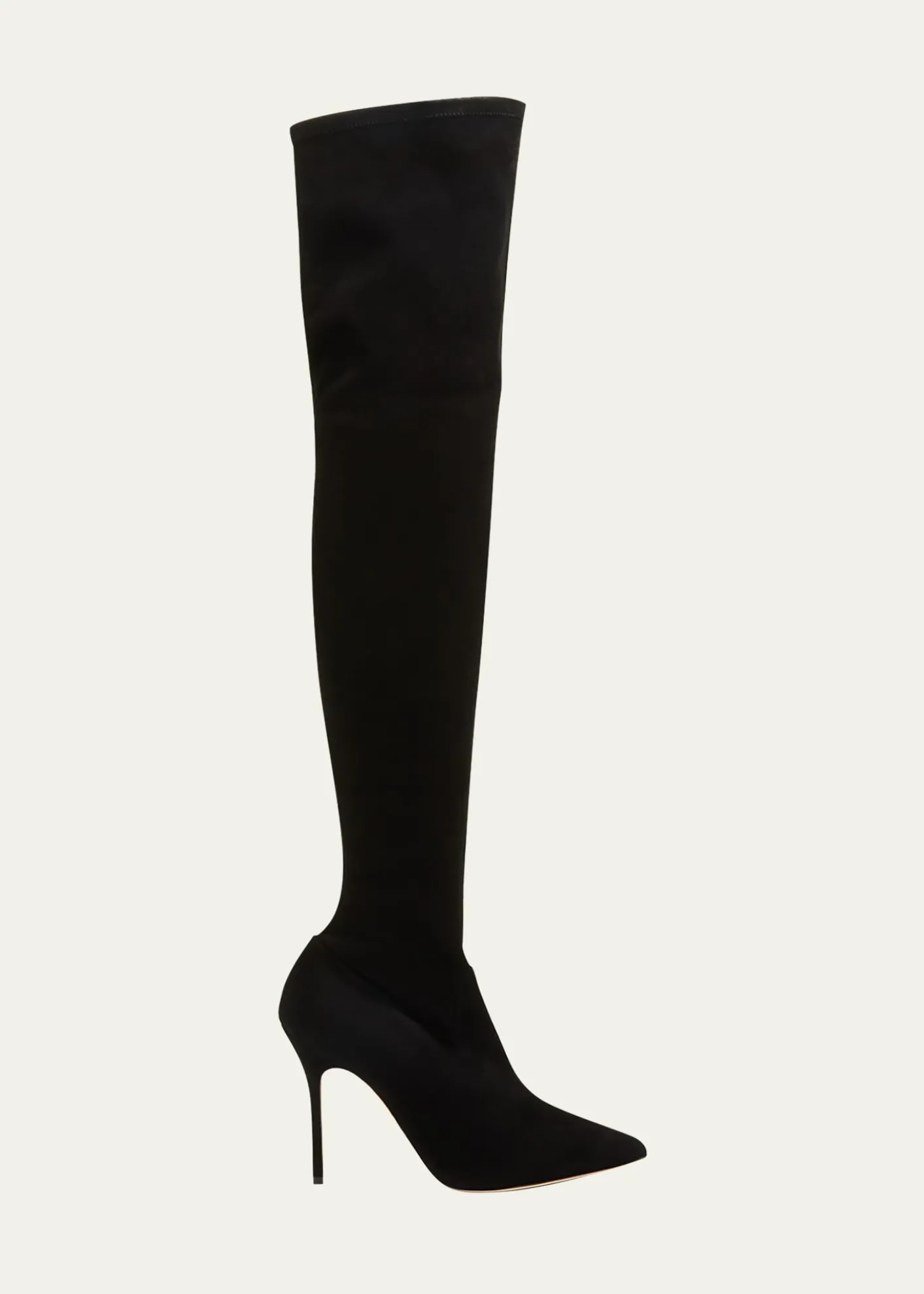 Manolo BlahnikPaschalarehi Suede Over-The-Knee Boots