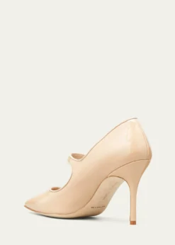Manolo BlahnikPatent Leather Mary Jane Pumps