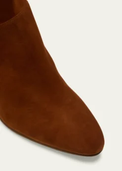 Manolo BlahnikPitana Suede Block-Heel Knee Boots
