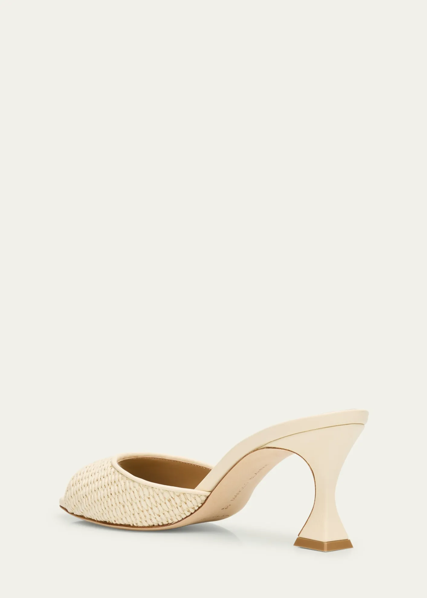 Manolo BlahnikRaffia Jadara Slide Sandals