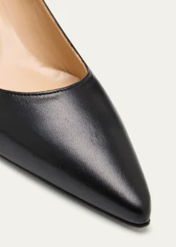 Manolo BlahnikSrila Leather Low Pumps