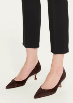 Manolo BlahnikSrila Suede Stiletto Pumps