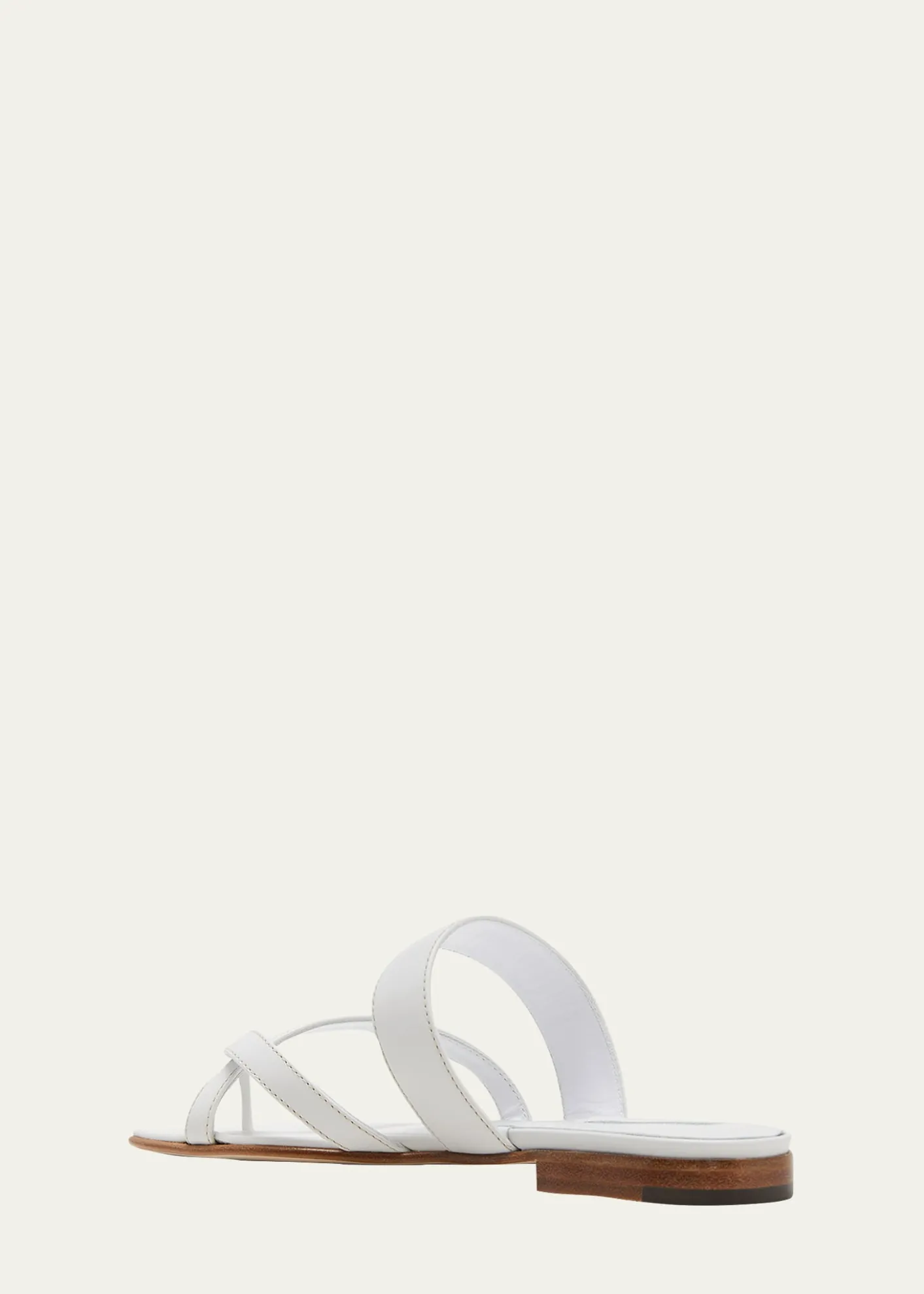 Manolo BlahnikSusa Flat Leather Sandals