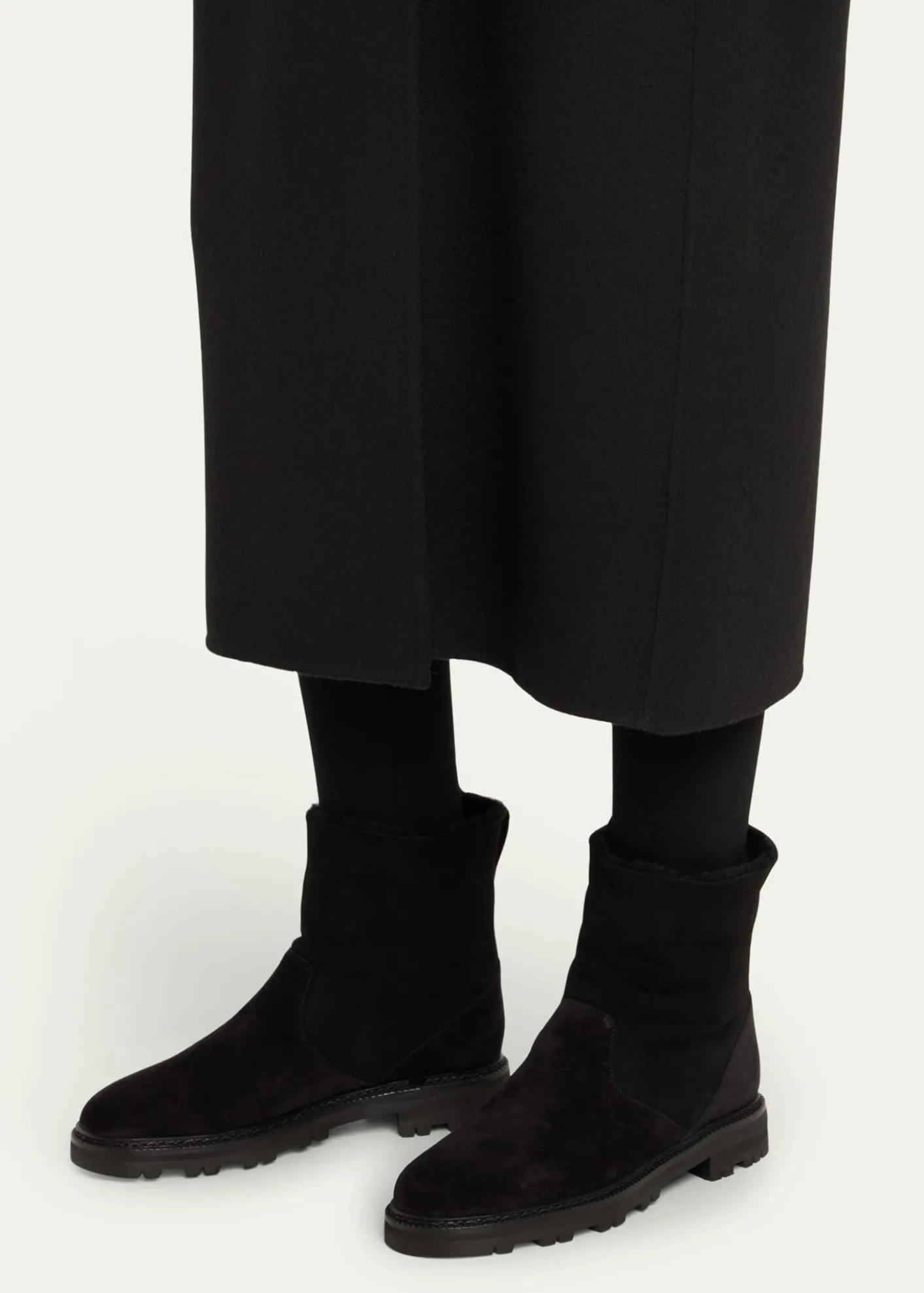 Manolo BlahnikTomosa Suede Cozy Ankle Booties