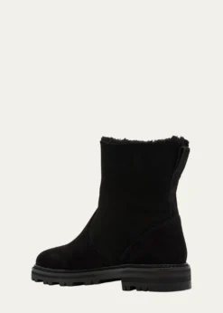 Manolo BlahnikTomosa Suede Cozy Ankle Booties