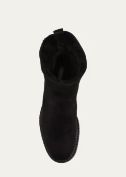 Manolo BlahnikTomosa Suede Cozy Ankle Booties