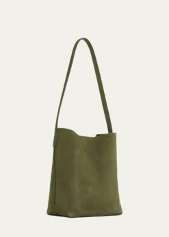 Mansur GavrielEveryday Cabas Small Suede Shoulder Bag