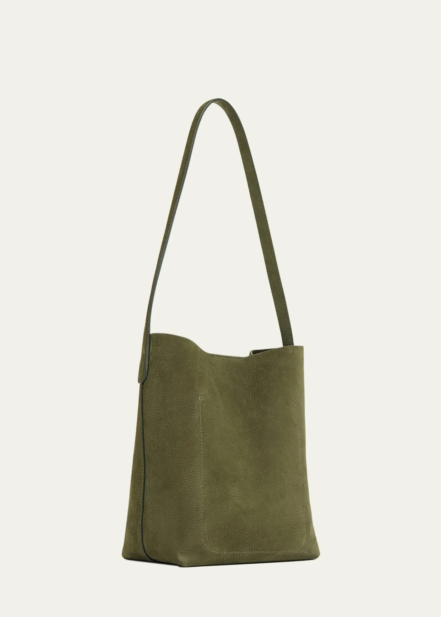 Mansur GavrielEveryday Cabas Small Suede Shoulder Bag