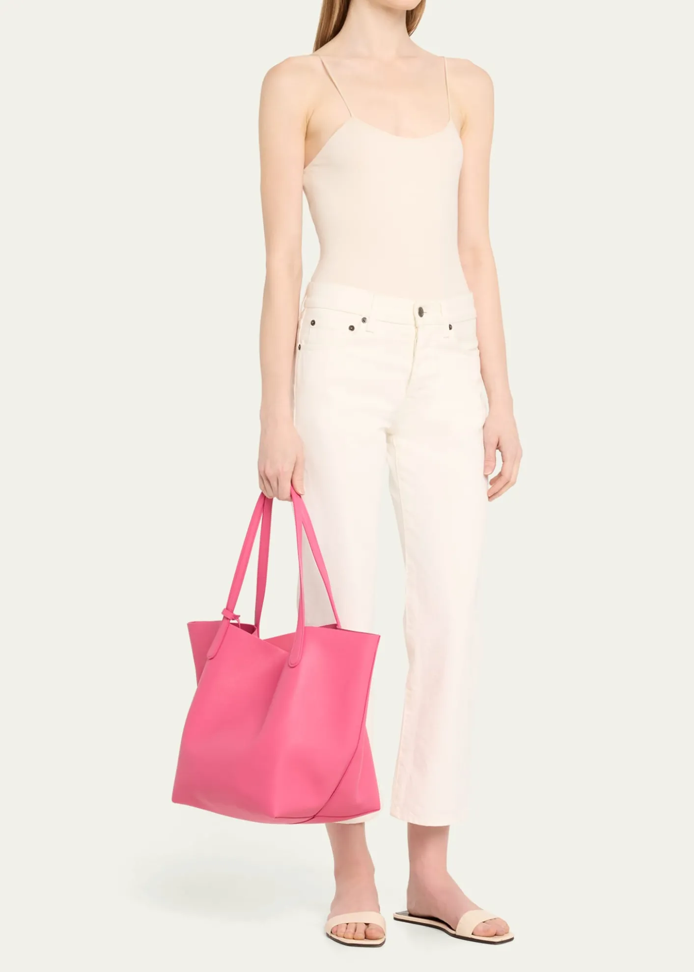 Mansur GavrielEveryday Soft Leather Tote Bag