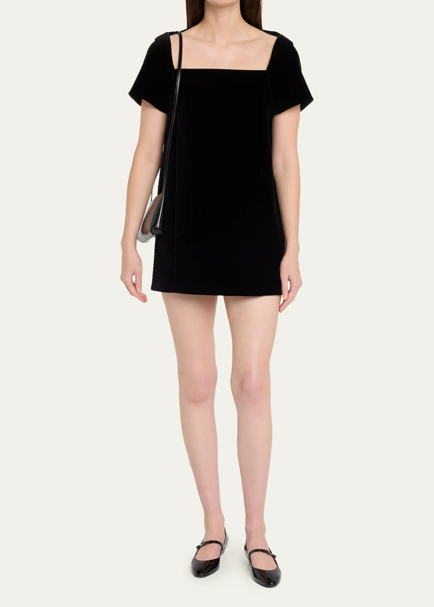 Mansur GavrielGaia Mini Leather Crossbody Bag