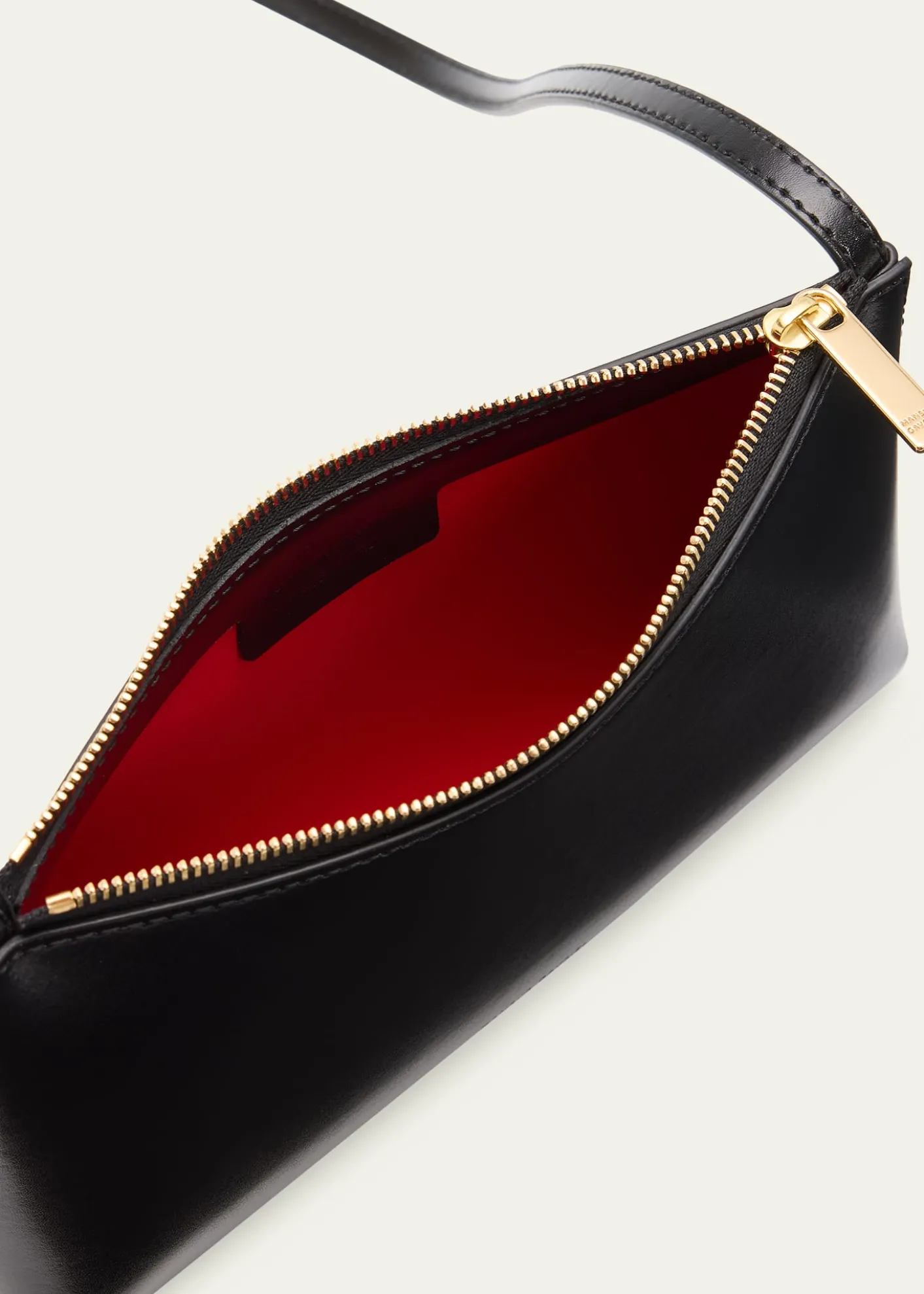 Mansur GavrielGaia Mini Leather Crossbody Bag