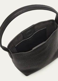Mansur GavrielMini Everyday Cabas Leather Top-Handle Bag