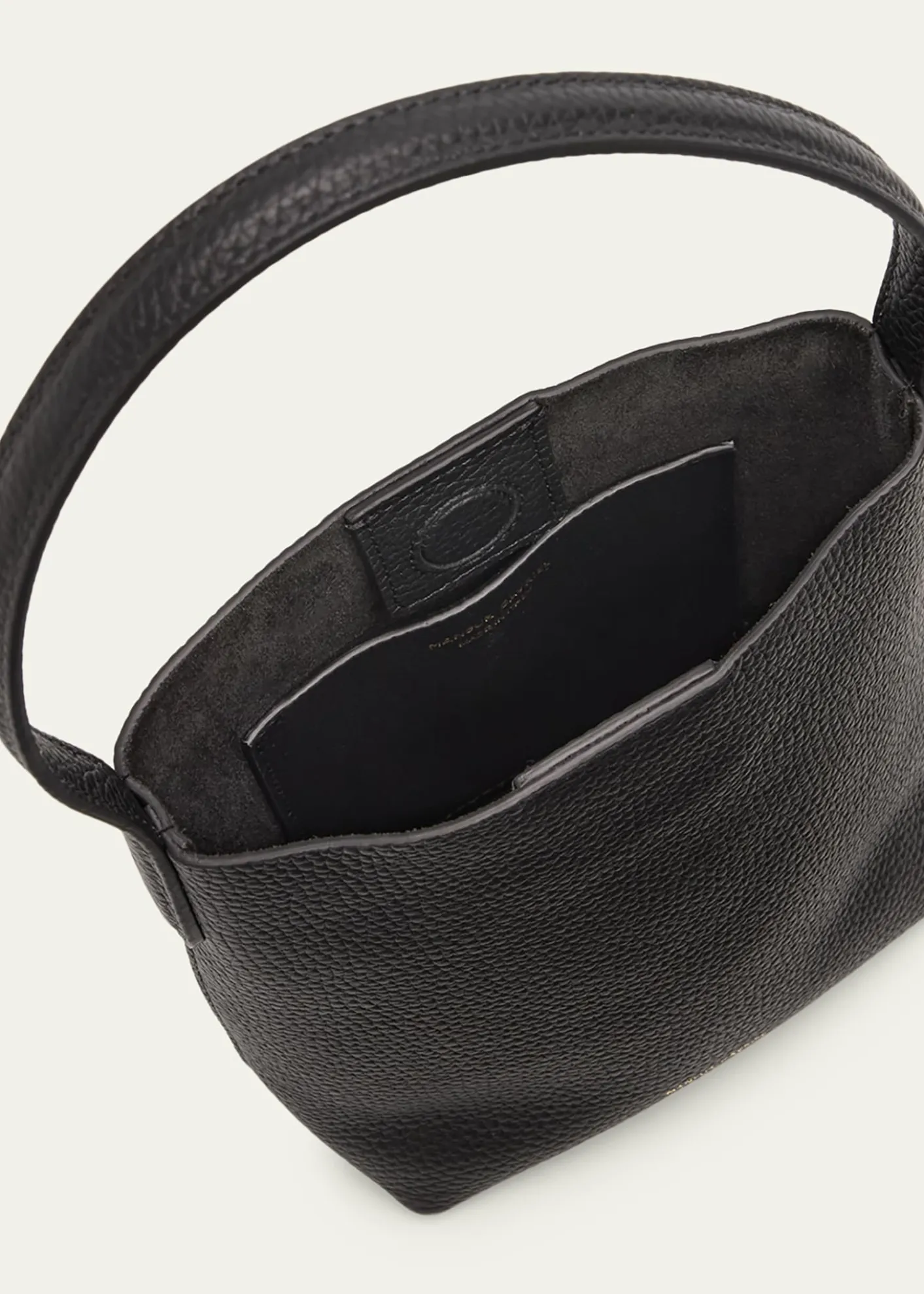 Mansur GavrielMini Everyday Cabas Leather Top-Handle Bag