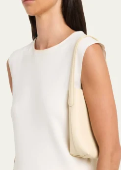 Mansur GavrielMini Everyday Cabas Leather Top-Handle Bag