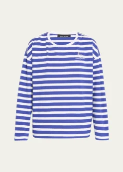 Marc JacobsDaisy Striped Long-Sleeve T-Shirt