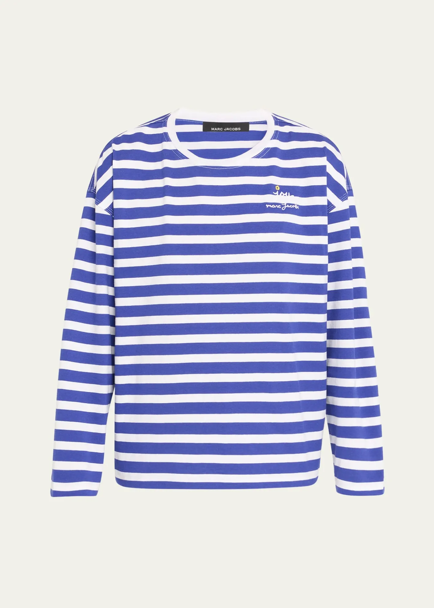 Marc JacobsDaisy Striped Long-Sleeve T-Shirt