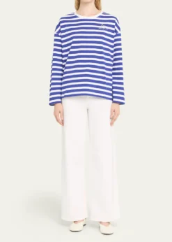 Marc JacobsDaisy Striped Long-Sleeve T-Shirt