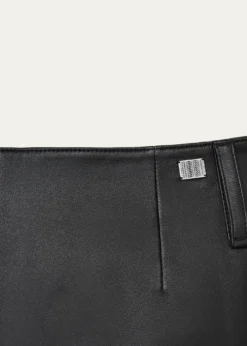 Marc JacobsLeather Slim Pencil Midi Skirt