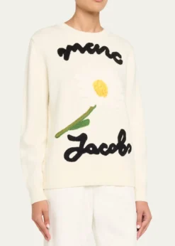Marc JacobsMarc Is Joy Crewneck Sweater
