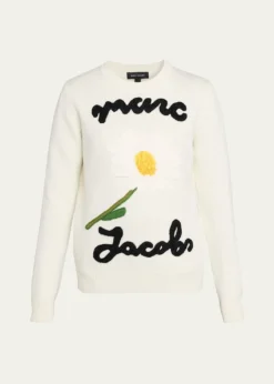 Marc JacobsMarc Is Joy Crewneck Sweater