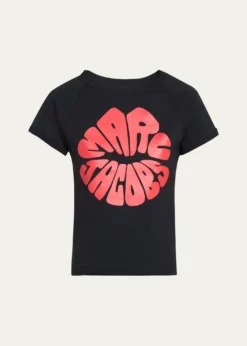 Marc JacobsMarc Kiss Logo Shrunken T-Shirt