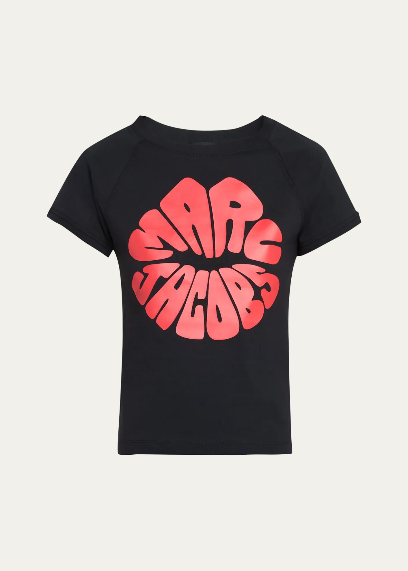 Marc JacobsMarc Kiss Logo Shrunken T-Shirt