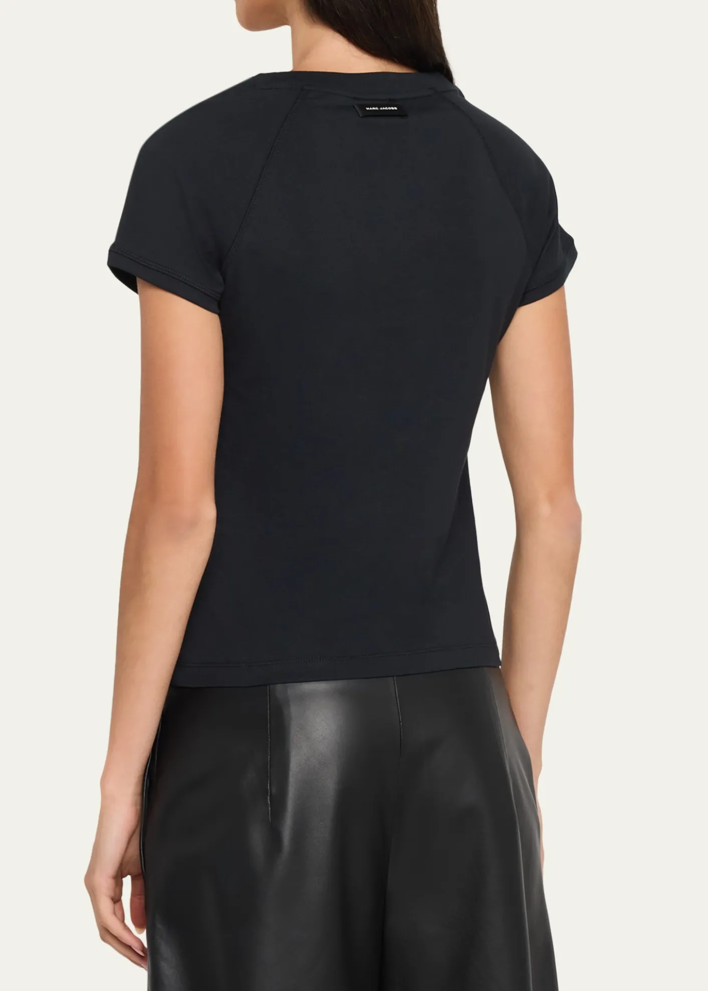Marc JacobsMarc Kiss Logo Shrunken T-Shirt