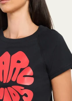 Marc JacobsMarc Kiss Logo Shrunken T-Shirt