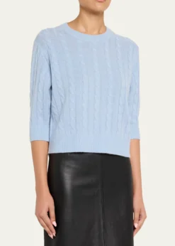 Marc JacobsOpen Back Bow Cable Sweater