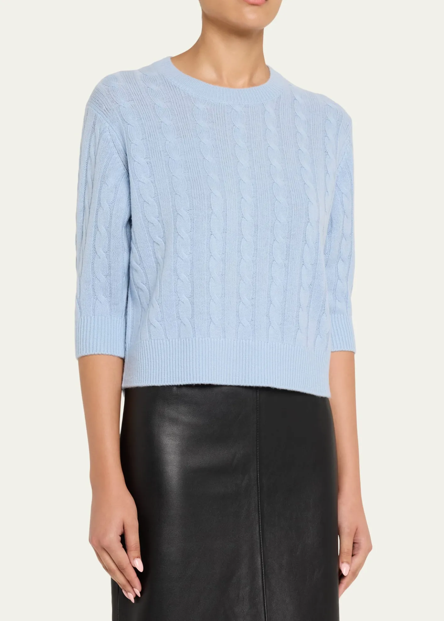 Marc JacobsOpen Back Bow Cable Sweater