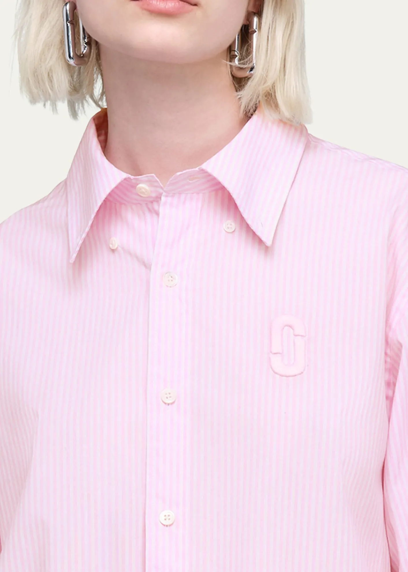 Marc JacobsPop J Marc Striped Poplin Shirt