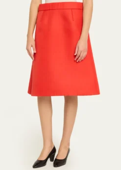 Marc Jacobs RunwayAline Silk-Blend Skirt