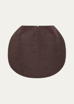 Marc Jacobs RunwayCheck Wool Circular Skirt