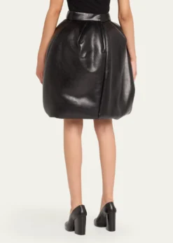Marc Jacobs RunwayPadded Leather Bubble Skirt