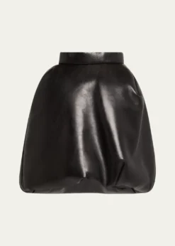 Marc Jacobs RunwayPadded Leather Bubble Skirt