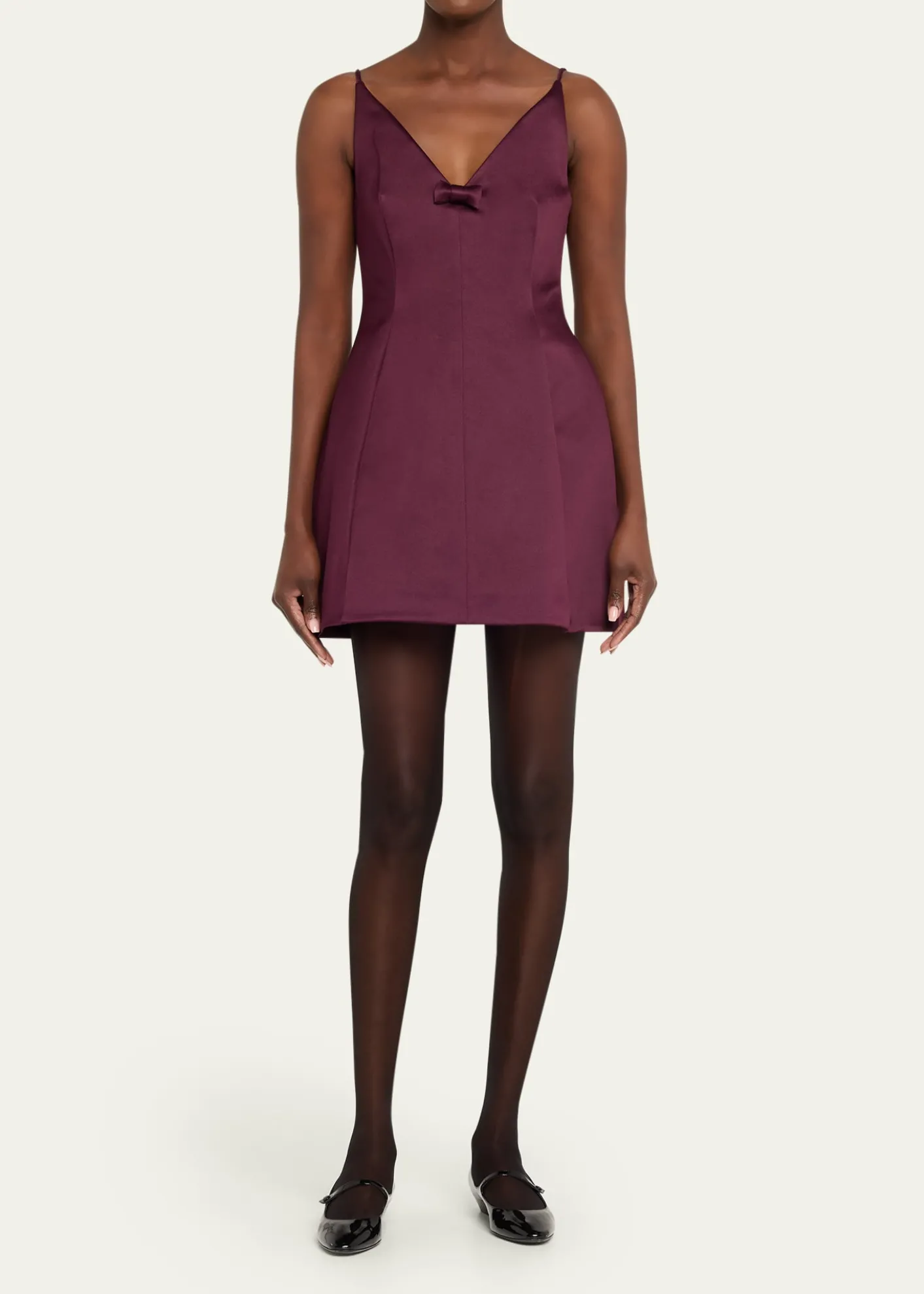 Marc JacobsSatin Bow Mini Dress