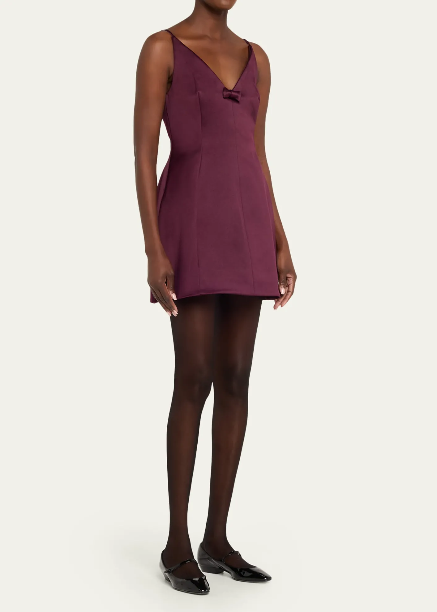 Marc JacobsSatin Bow Mini Dress