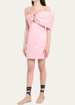 Marc JacobsSatin Pop JBow Dress