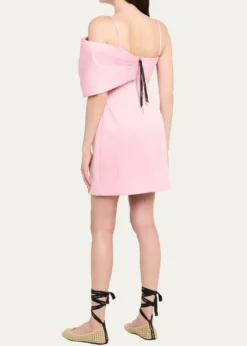 Marc JacobsSatin Pop JBow Dress