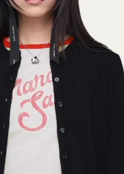 Marc JacobsScalloped Daisy Crewneck Cardigan