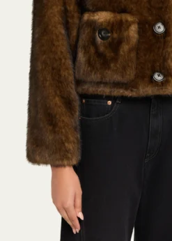 Marc JacobsTeddy Cropped Jacket