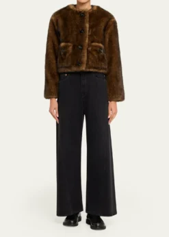 Marc JacobsTeddy Cropped Jacket