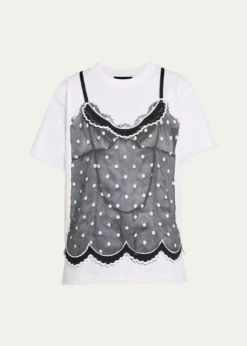 Marc JacobsTrompe L'Oeil Cami T-Shirt