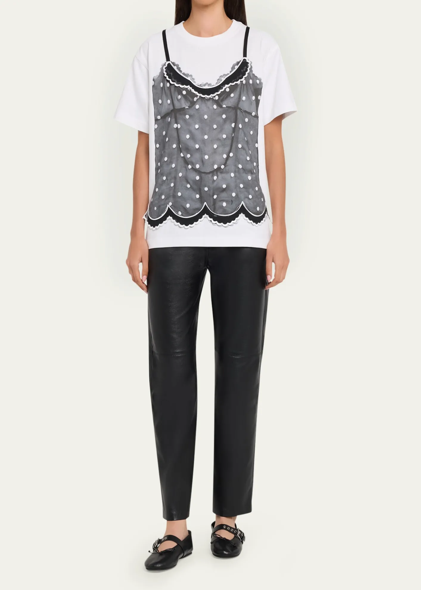 Marc JacobsTrompe L'Oeil Cami T-Shirt