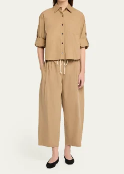 MARIA MCMANUSBalloon Drawstring Cropped Pants