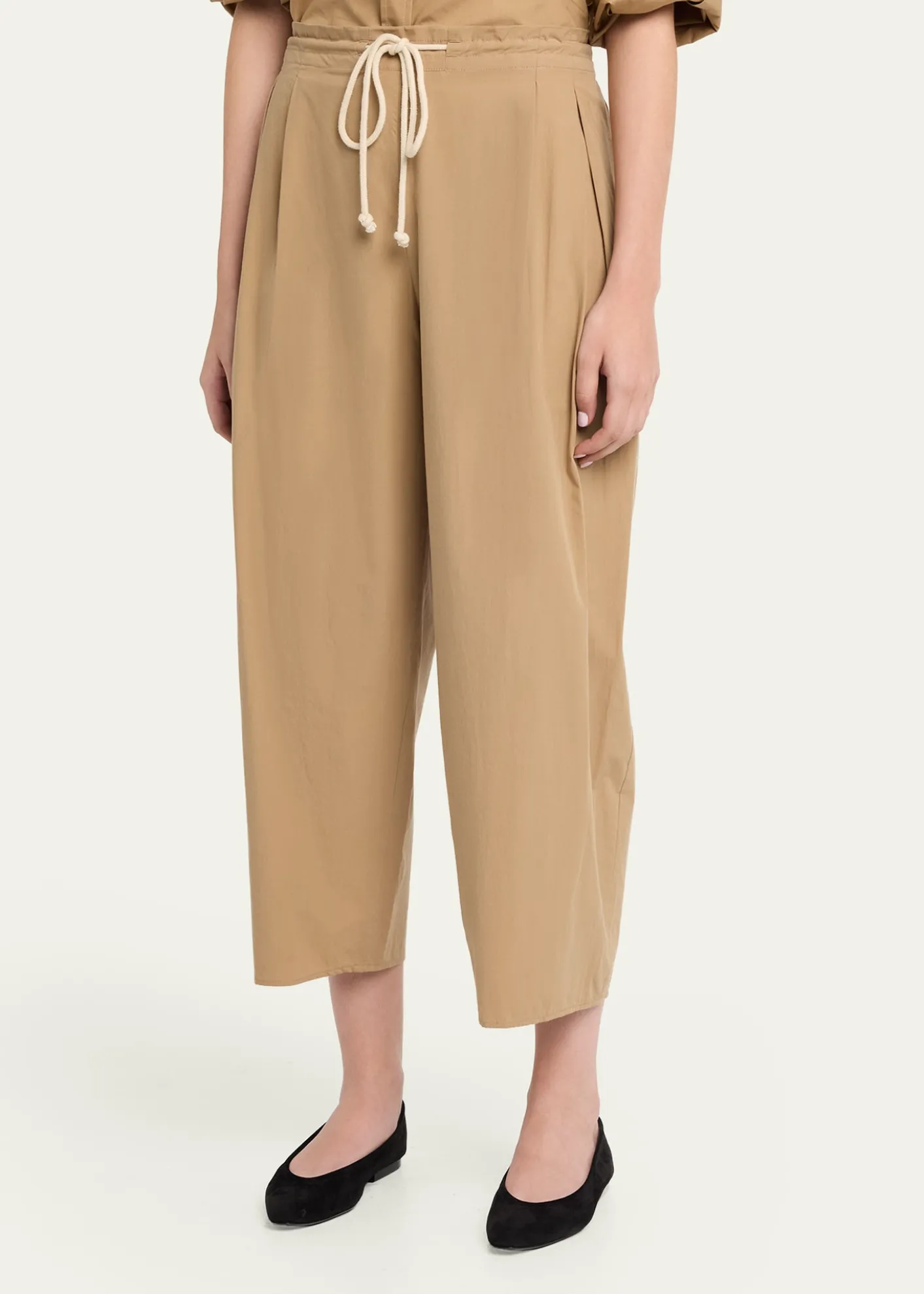 MARIA MCMANUSBalloon Drawstring Cropped Pants