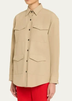MARIA MCMANUSCargo Pocket Utilitarian Shirt